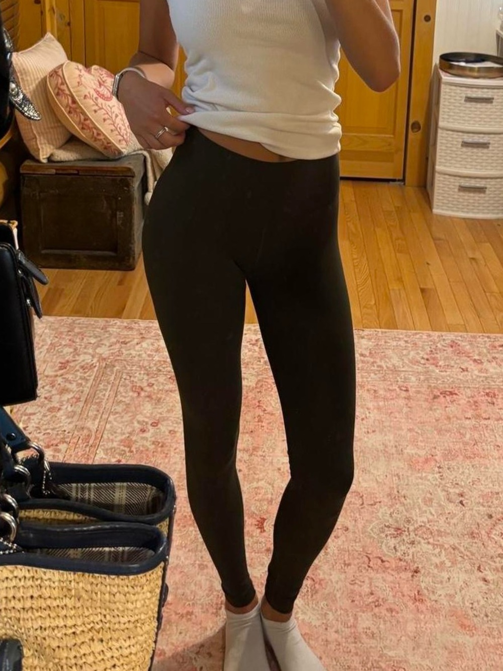 lululemon athletica Olive Green Wunder Under Leggings